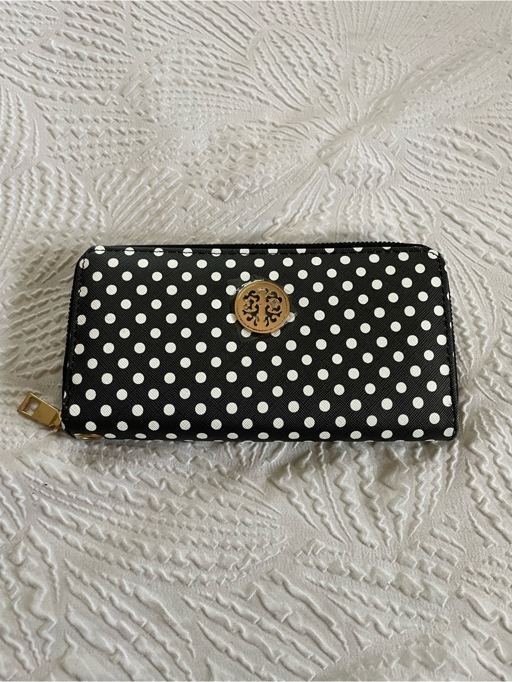 Black & White Polka Dot Wallet